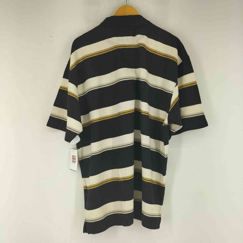 カールカナイ Karl Kani KNAI GOLD ボーダー S/S ポロシャツ メンズ import:XXL