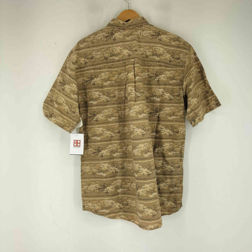 ウールリッチ WOOLRICH 総柄 S/S BDシャツ メンズ