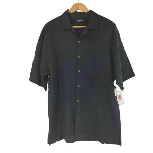トミーバハマ Tommy Bahama シルク100 S/S 開襟シャツ メンズ JPN:M