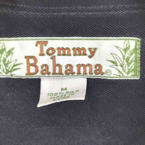 トミーバハマ Tommy Bahama シルク100 S/S 開襟シャツ メンズ JPN:M