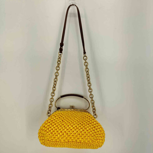 メゾンマルジェラ Maison Margiela 21AW RAFFIA S.W.A.L.K. II SMALL BAG レディース