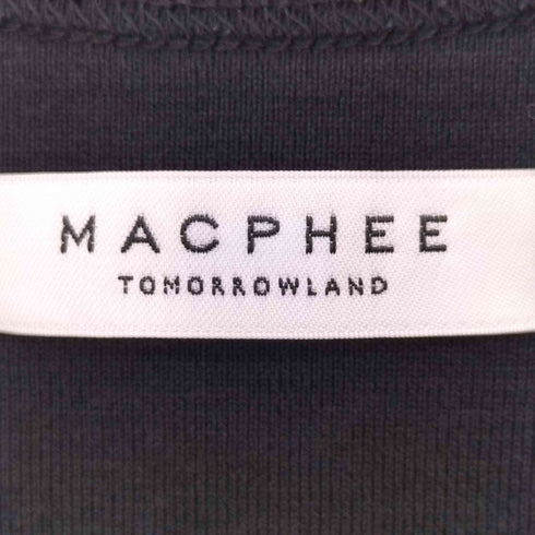 マカフィー MACPHEE シルキーフライス タンクトップ レディース JPN:S