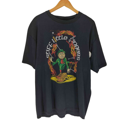 デルタプロウェイト DELTA PRO WEIGHT 90s フロントプリントクルーネックバンドTシャツ メンズ JPN:XL