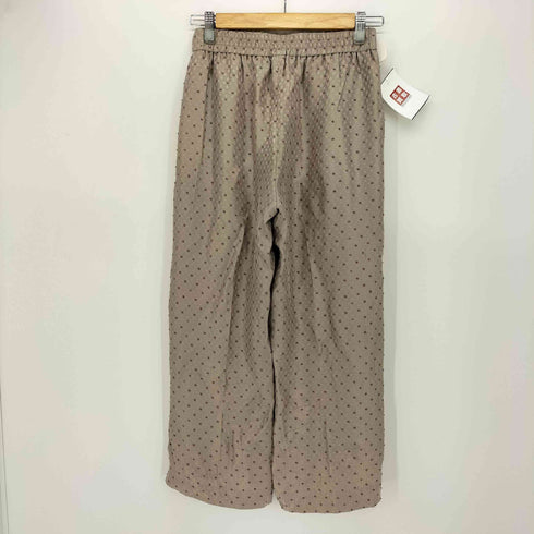 スタイリングケイシラハタ styling/ kei shirahata 総柄 タック イージーパンツ レディース JPN:0