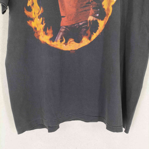 ウインターランド winterland 90s USA製 袖裾シングル両面プリントクルーネックバンドTシャツ メンズ JPN:XL