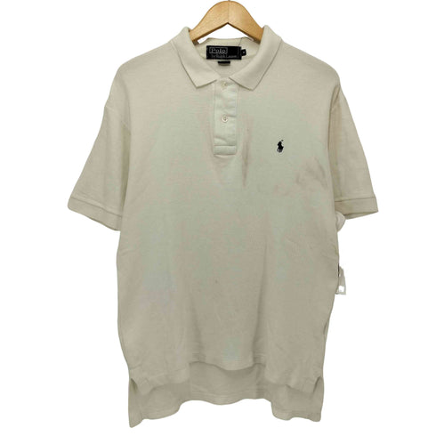 ポロバイラルフローレン Polo by RALPH LAUREN ポニー刺繍 鹿の子 S/S ポロシャツ メンズ import:M