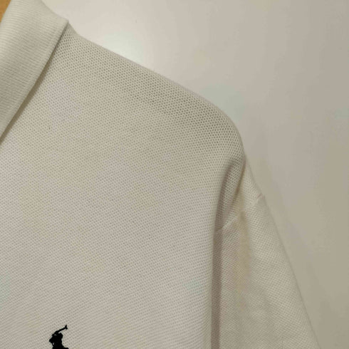 ポロバイラルフローレン Polo by RALPH LAUREN ポニー刺繍 鹿の子 S/S ポロシャツ メンズ import:M