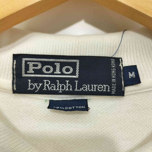 ポロバイラルフローレン Polo by RALPH LAUREN ポニー刺繍 鹿の子 S/S ポロシャツ メンズ import:M