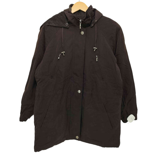 ノーティカ NAUTICA 比翼 裏地フリース フーデッド ジャケット レディース import:M