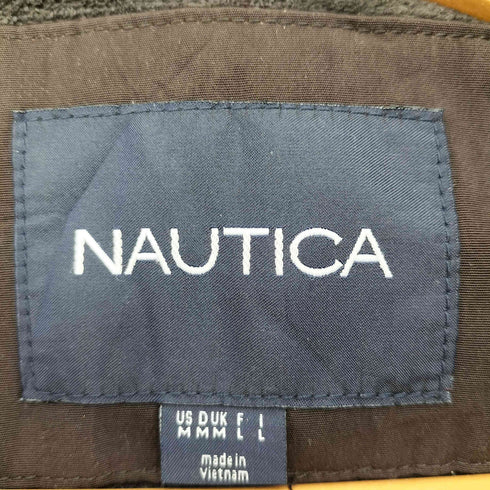 ノーティカ NAUTICA 比翼 裏地フリース フーデッド ジャケット レディース import:M