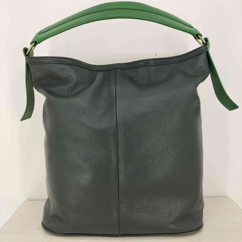 HINC NUNC ONE HANDLE SHOULDER LEATHER TOTE BAG レディース