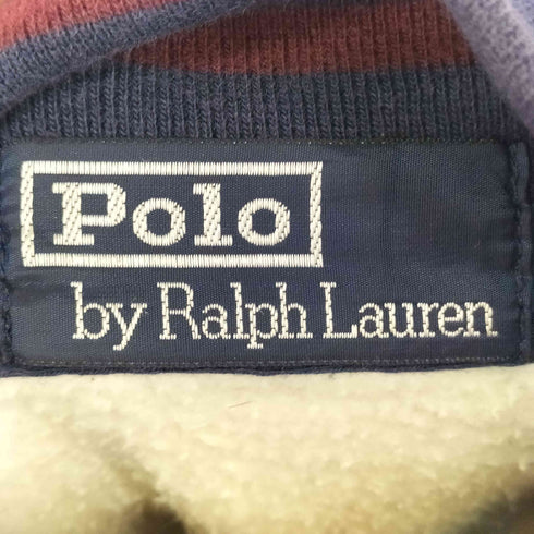 ポロバイラルフローレン Polo by RALPH LAUREN 90S-00S スモールポニー刺繍 ドライバーズスウェット メンズ import:L