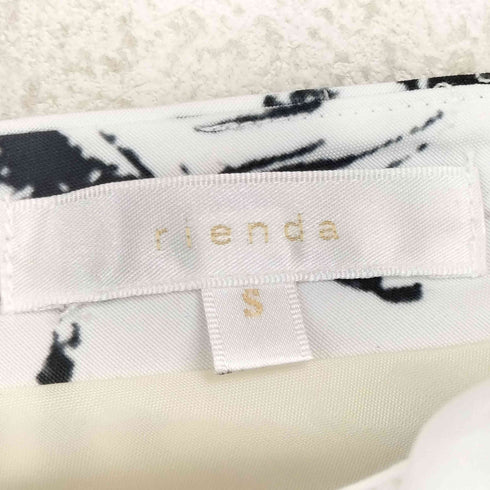 リエンダ rienda 24SS バルーンSLVデザインフレアOP レディース JPN:S