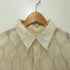 seyto See through jacquard fringe shirt / シースルージャガードフリンジシャツ メンズ JPN:1