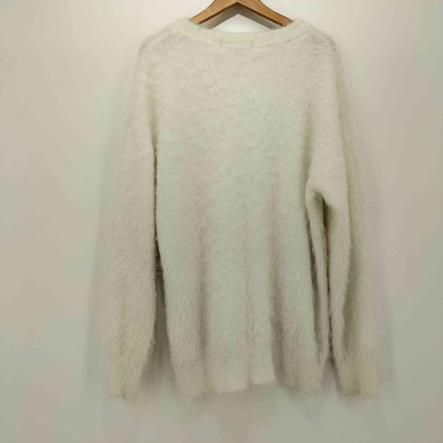 FVLMEN 23AW shaggy crew knit pullover シャギー クルー ニット プルオーバー メンズ JPN:XL