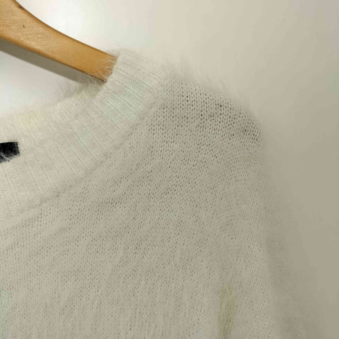 FVLMEN 23AW shaggy crew knit pullover シャギー クルー ニット プルオーバー メンズ JPN:XL
