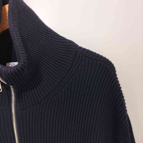 ザラ ZARA ジップアップ カーディガン メンズ import:L