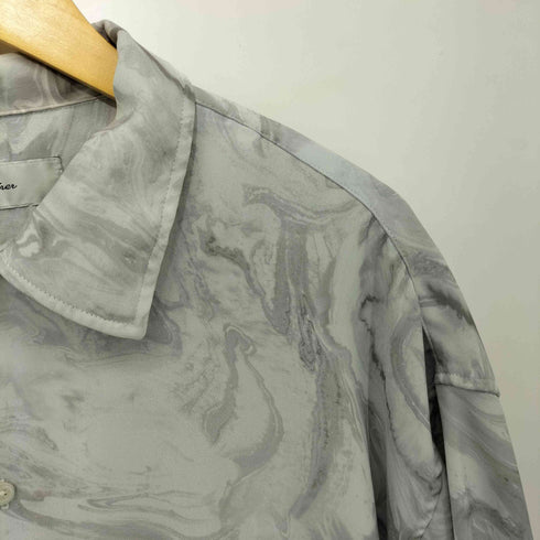 アドラー ADRER マーブル柄 S/S シャツ メンズ JPN:L