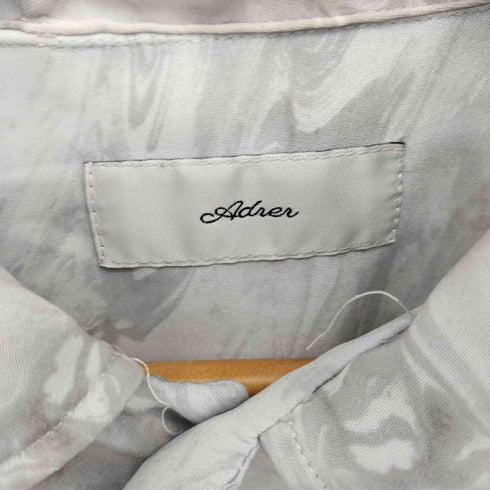 アドラー ADRER マーブル柄 S/S シャツ メンズ JPN:L