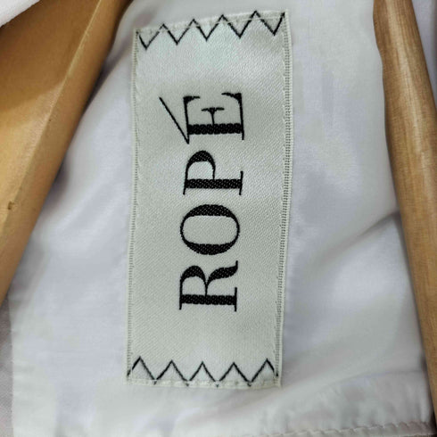 ロペ ROPE 長袖リボン Vネック ベルテッド ワンピース レディース JPN:38