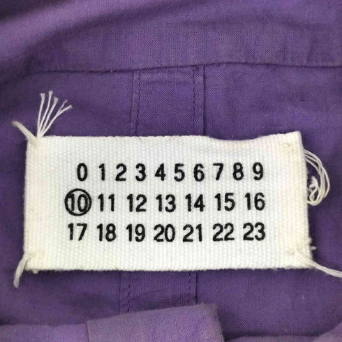 メゾンマルジェラ Maison Margiela 00s ここのえタグ L/Sシャツ メンズ