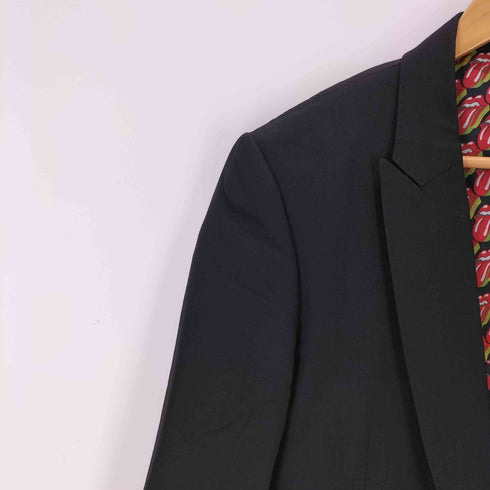 コムデギャルソンオムプリュス COMME des GARCONS HOMME PLUS 06SS AD2005 Rolling Stones Rip & Tongue Jacket メンズ JPN:S