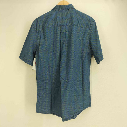 セントジョンズベイ STJOHNS BAY 00s CLASSIC FIT 総柄 ボタンダウン半袖シャツ メンズ M