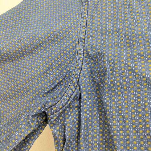 セントジョンズベイ STJOHNS BAY 00s CLASSIC FIT 総柄 ボタンダウン半袖シャツ メンズ M