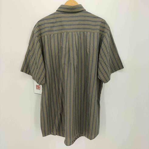 ピューリタン PURITAN 90s ストライプ 半袖 ボタンダウンシャツ メンズ import:XL