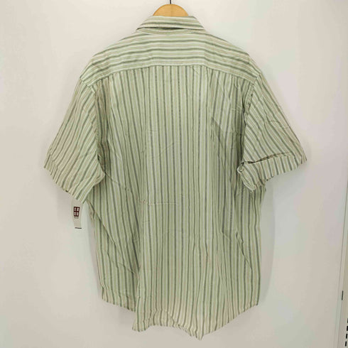 ピューリタン PURITAN 90s ストライプ 半袖 ボタンダウンシャツ メンズ import:XL