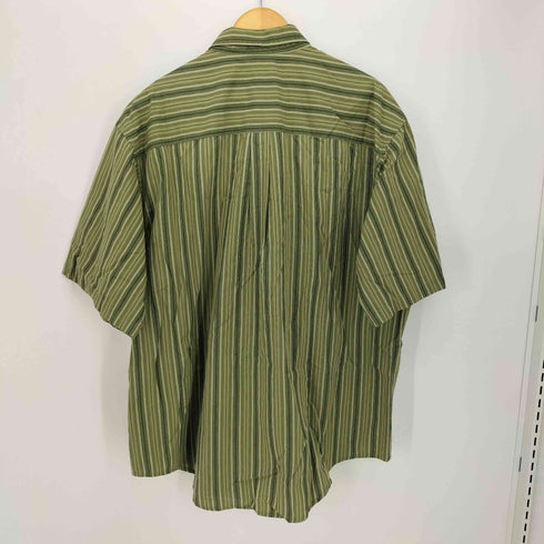 ピューリタン PURITAN 90s ストライプ 半袖 ボタンダウンシャツ メンズ import:XL