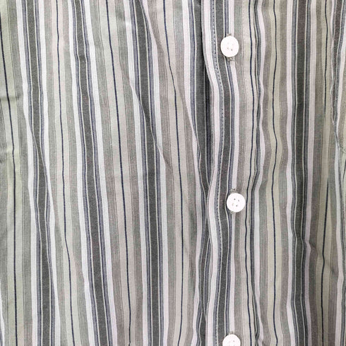 ピューリタン PURITAN 90s ストライプ 半袖 ボタンダウンシャツ メンズ import:XL