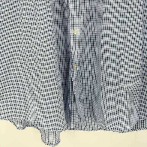 ヴァンヒューゼン VAN HEUSEN 00s ボックス レギュラーカラーチェックシャツ メンズ import:XXL