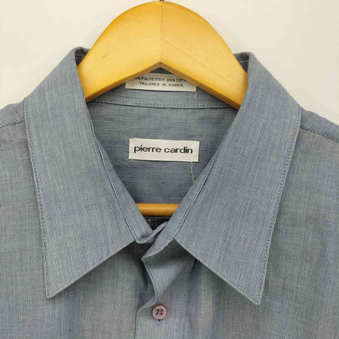 ピエールカルダン pierre cardin 90s 00s 襟芯 レギュラーカラーシャツ ドレスシャツ メンズ 17-17 1/2