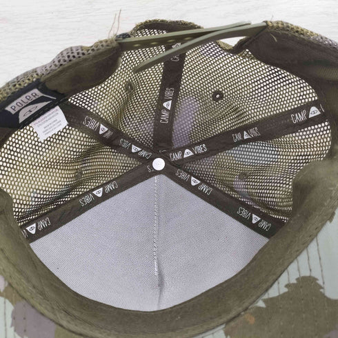 ポーラー POLER CAMPING STUFF ポーラー SUMMIT MESH TRUCKER メッシュキャップ メンズ