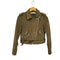 ザラ ZARA スエード調 ライダースジャケット レディース import:XS