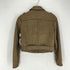 ザラ ZARA スエード調 ライダースジャケット レディース import:XS