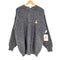 SWANNDRI ワッペンロゴ クルーネック ウールニット メンズ 2XL
