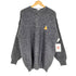 SWANNDRI ワッペンロゴ クルーネック ウールニット メンズ 2XL