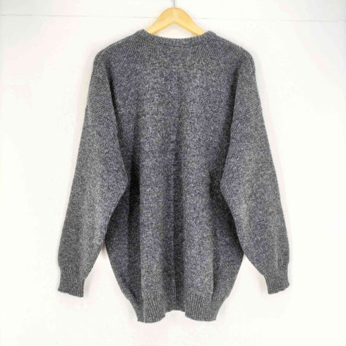 SWANNDRI ワッペンロゴ クルーネック ウールニット メンズ 2XL
