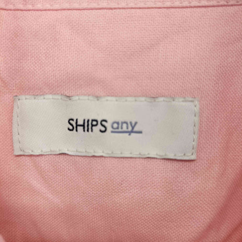 シップスエニィ SHIPS any コットン レギュラーカラー 刺繍 シャツ レディース FREE