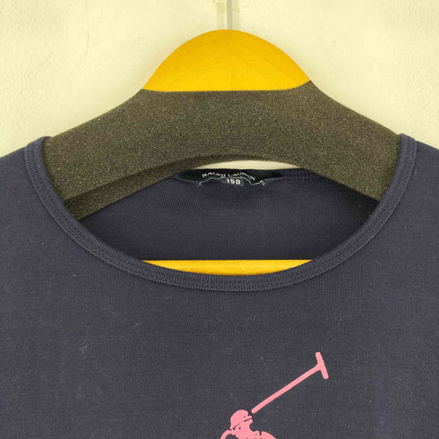 ラルフローレン RALPH LAUREN フロントプリント S/S Tシャツ レディース 150