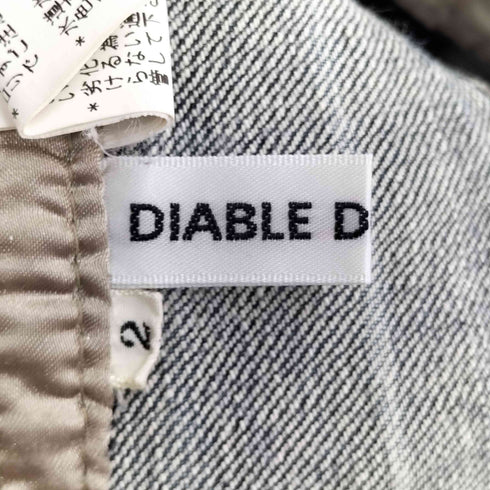 DIABLE DE NUBILE デニムミニスカート レディース