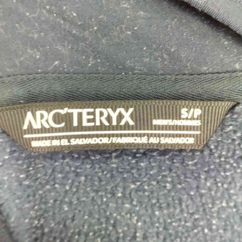 アークテリクス ARCTERYX フリースジップアップベスト メンズ JPN:S