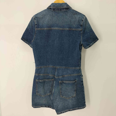 ザラ ZARA S/S デニムオールインワン レディース import:L