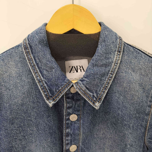 ザラ ZARA S/S デニムオールインワン レディース import:L