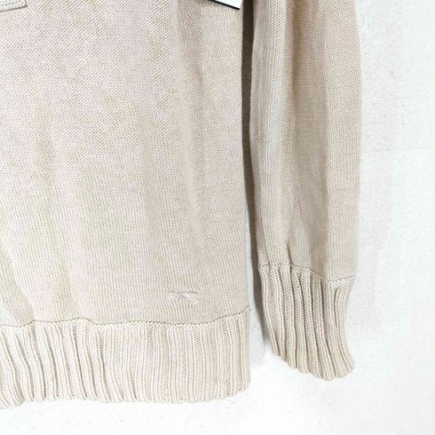 バーバリーロンドン BURBERRY LONDON シルク カシミヤ混 ショールカラー ニット セーター レディース 1