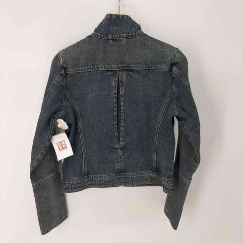 XSTORE デザインジップデニムジャケット レディース