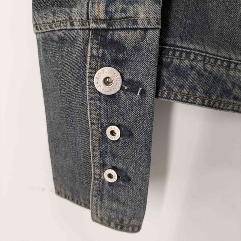 XSTORE デザインジップデニムジャケット レディース