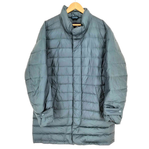 ランズエンド LANDS END キルティング ジップアップダウンコート メンズ XXL